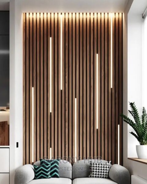 Fancy linear profile for Flutted panels