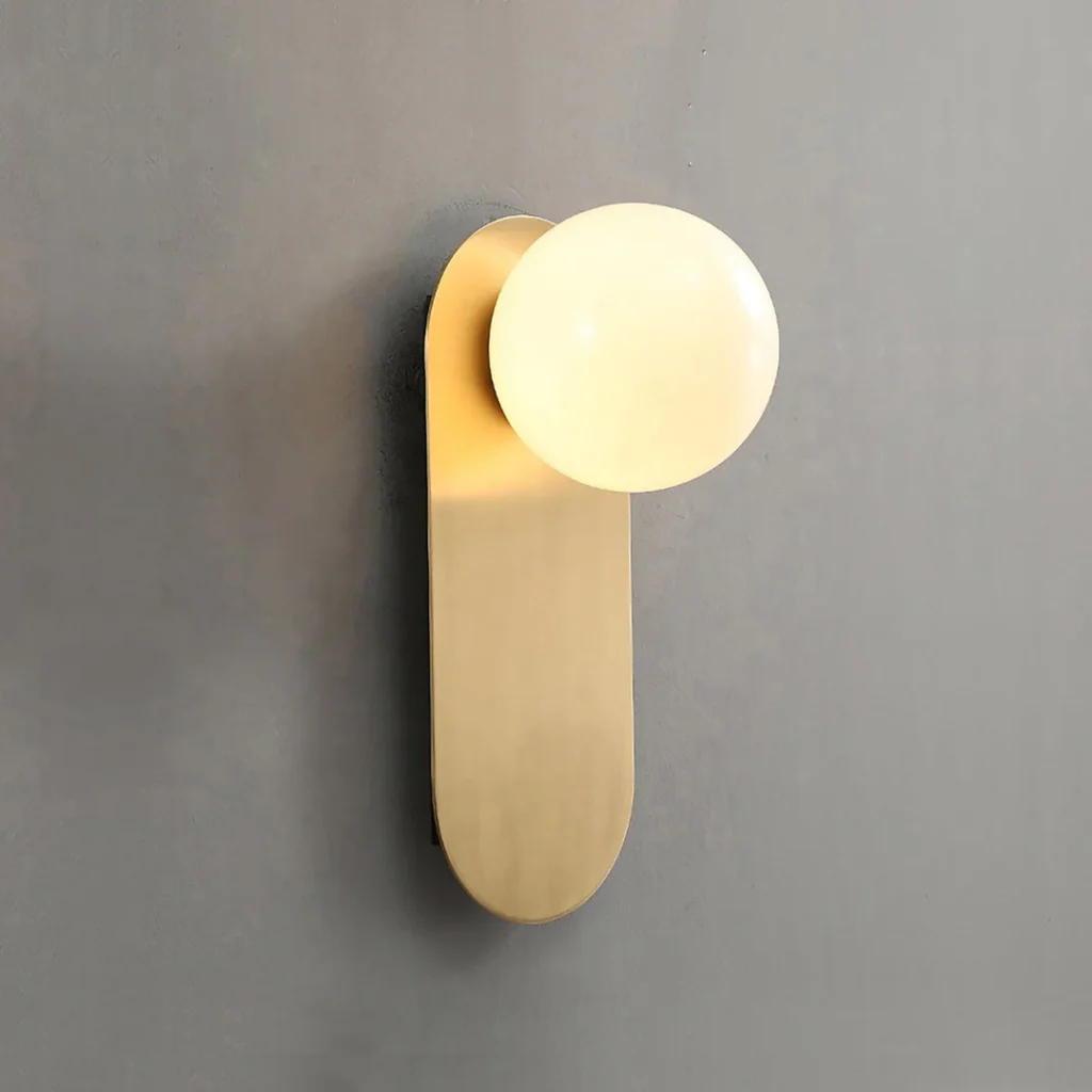 Hook interior led fancy modern nordic wall lights