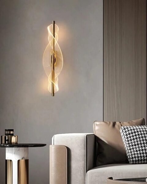 SPIRAL WALL LIGHT DECORATIVE BY THELIGHTSTORE