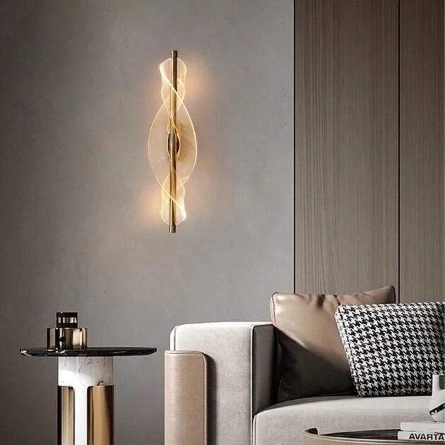 SPIRAL WALL LIGHT DECORATIVE BY THELIGHTSTORE