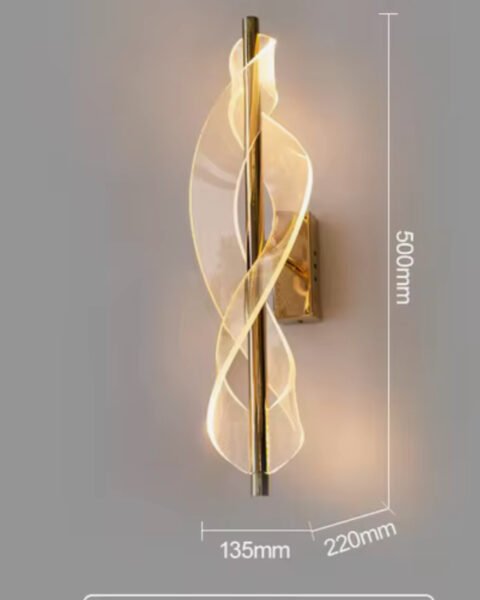 SPIRAL WALL LIGHT BY THELIGHTSTORE