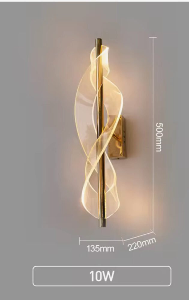 SPIRAL WALL LIGHT BY THELIGHTSTORE