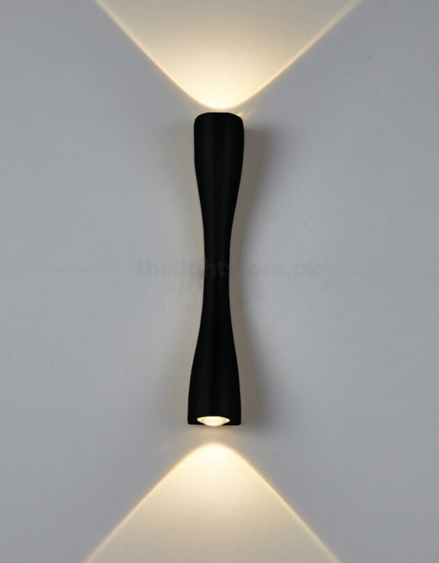 Cheap black up down slim wall light Pakistan