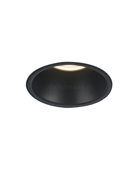 BLACK DOWNLIGHTS WARM COLOR , DIMMABLE