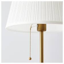 Ikea Floor Lamp ARSTID Brass Shade Detail